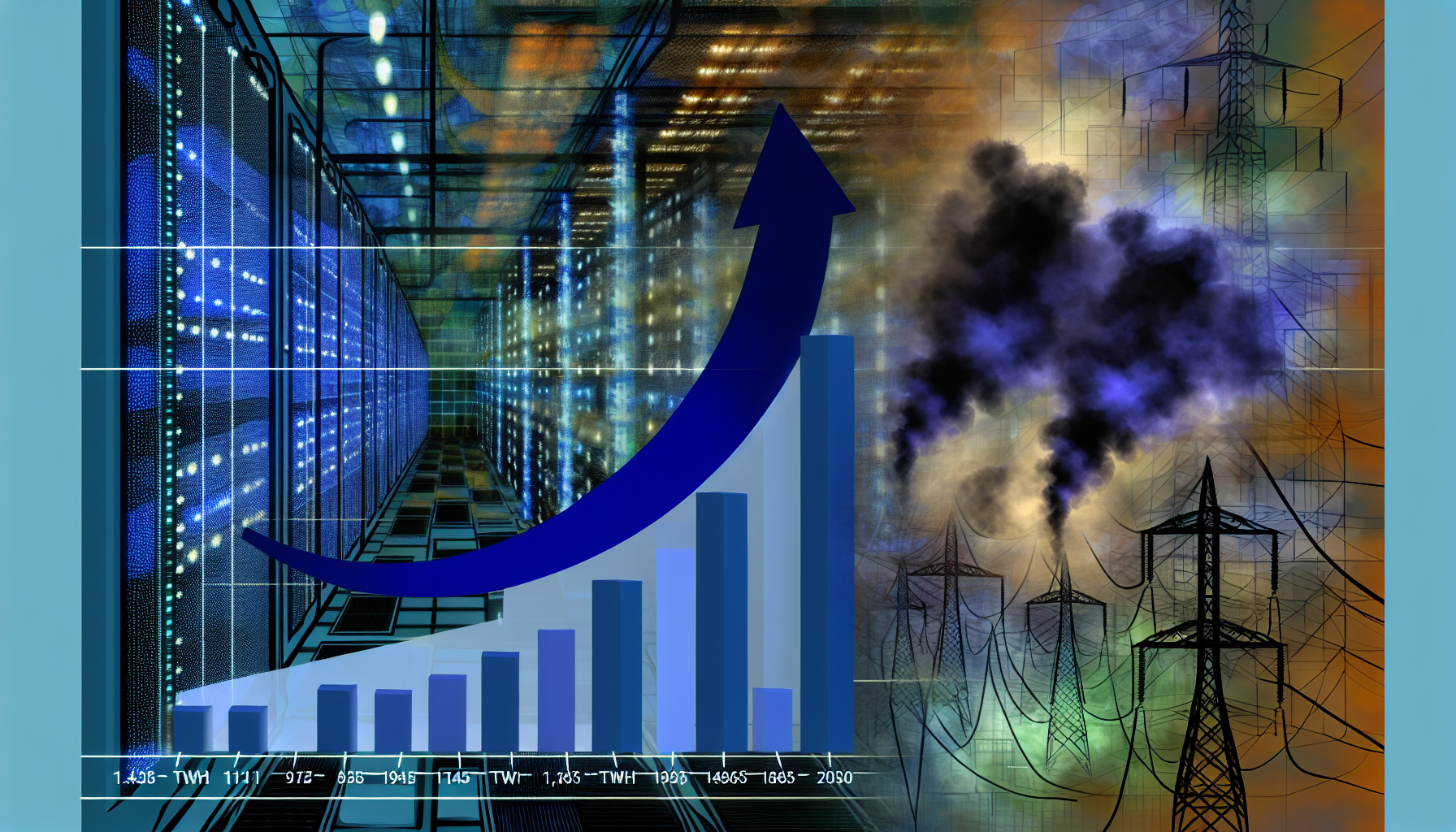 AI energy shock: data centers could reach 945 TWh by 2030