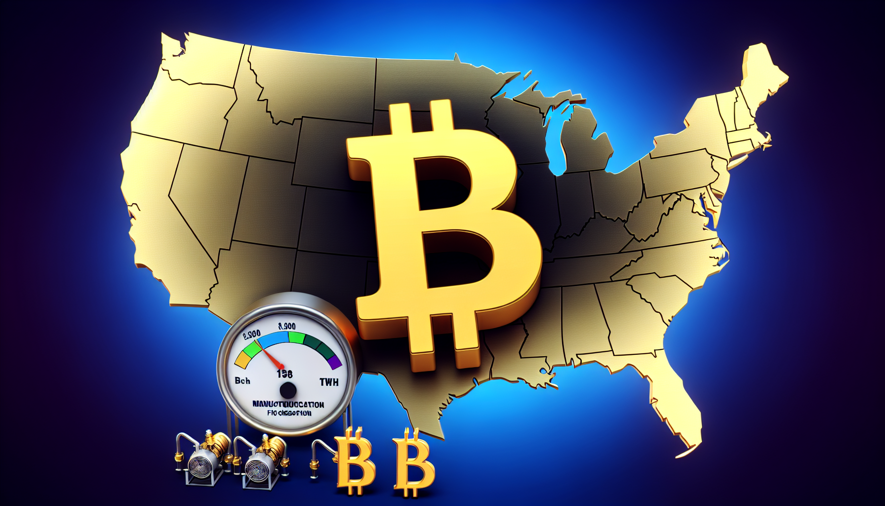 Bitcoin centralization alarm: 90% rig control, 75.4% U.S. exposure