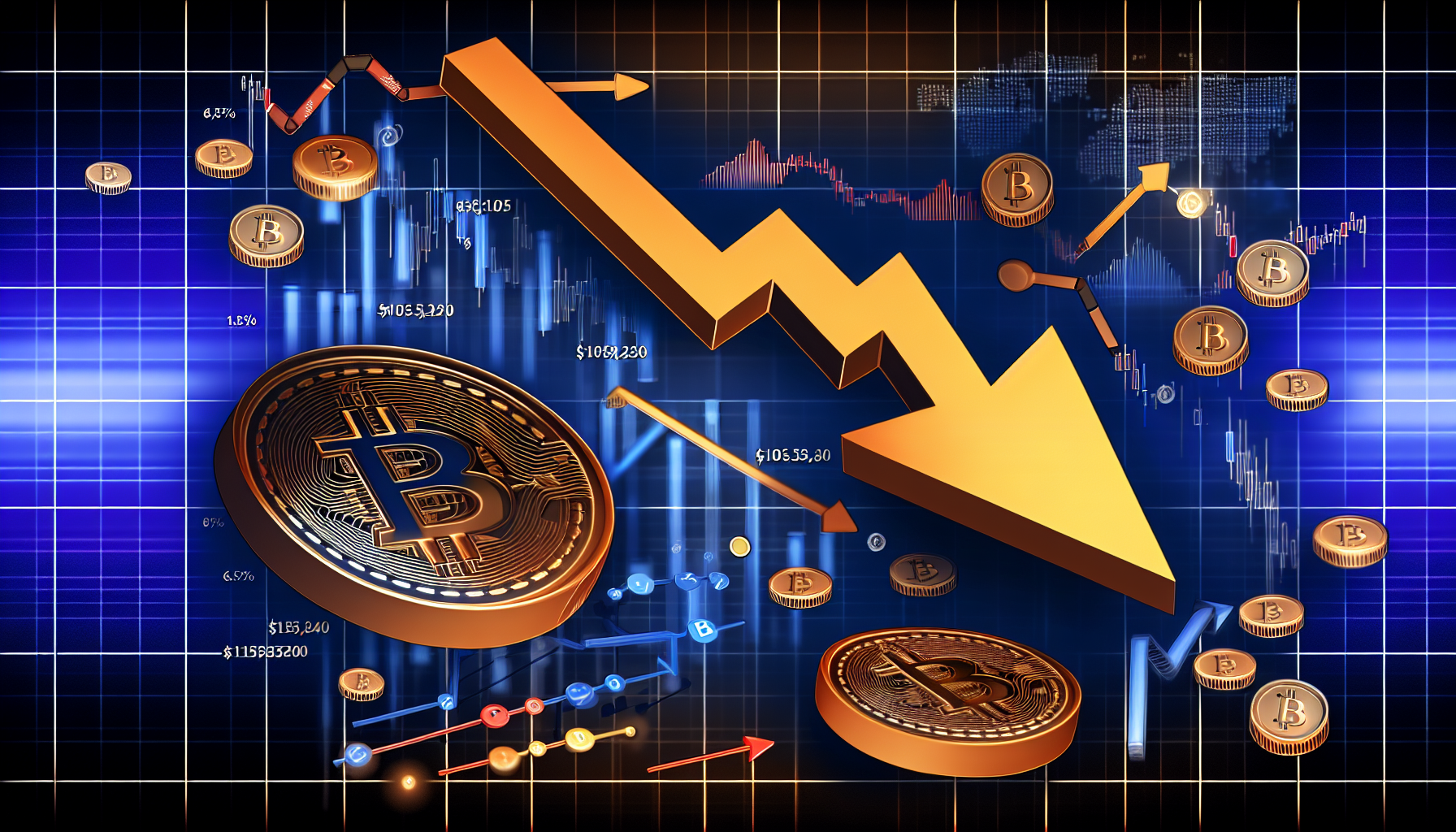 Bitcoin markets flash warning: 6.5% August drop, $1.1T DEX boom