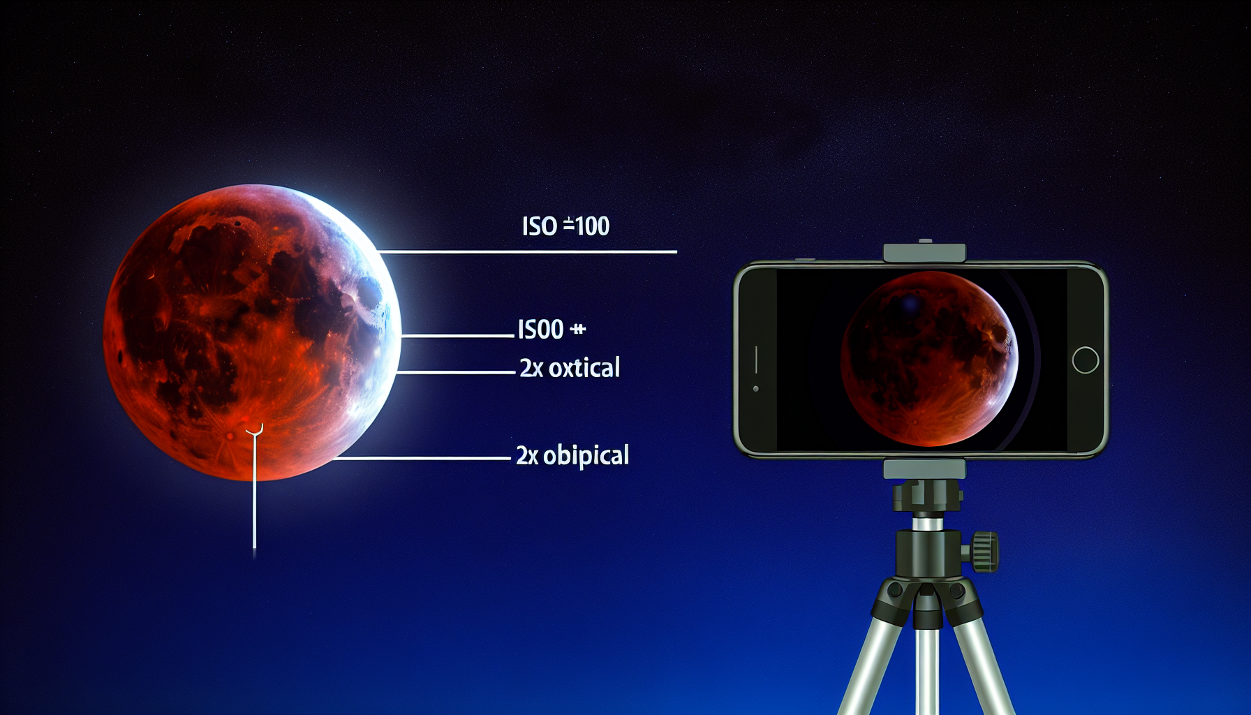 Blood moon fails: 7 data-backed fixes for a 0.5° target on iPhone