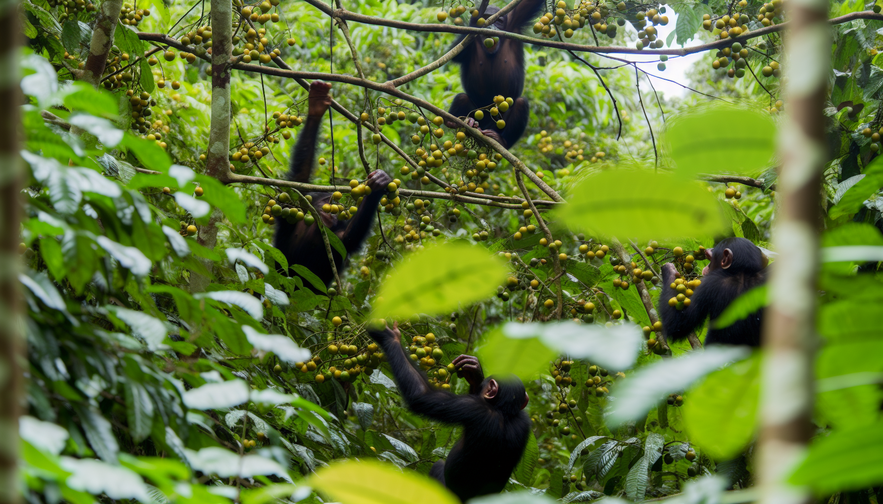 Wild chimps’ boozy fruit equals 14g alcohol—surprising, sober