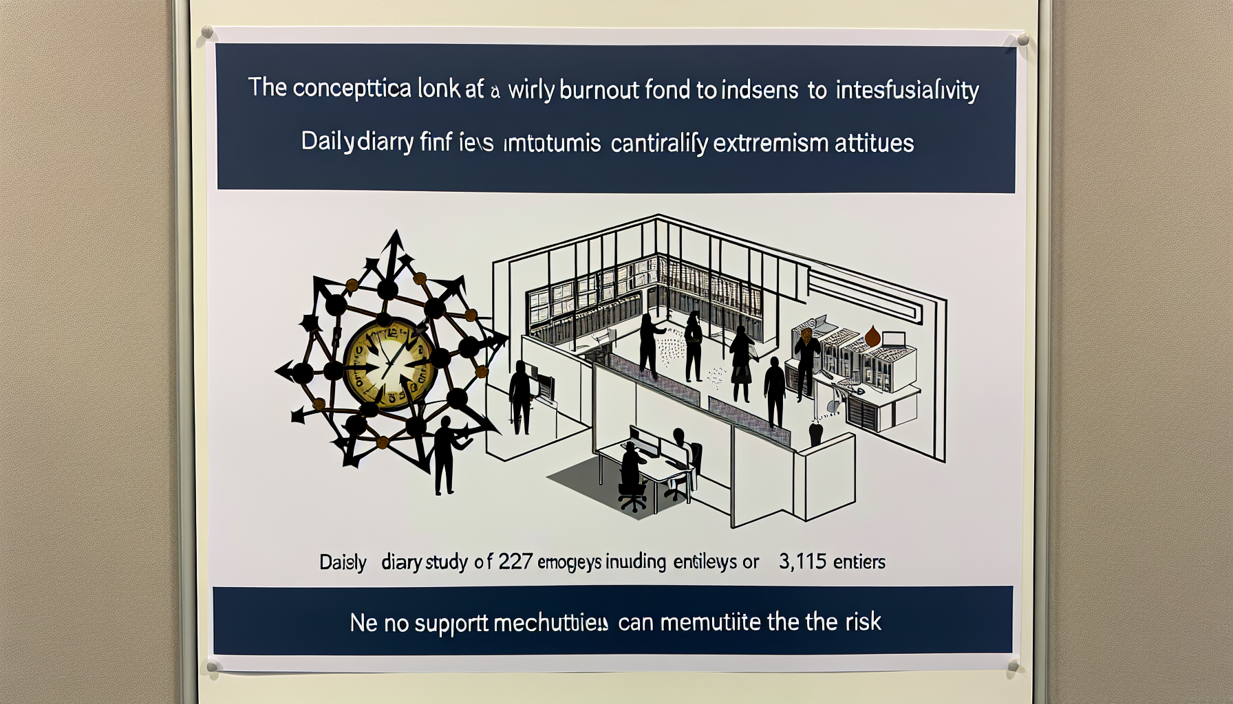 Alarming 5-day study: burnout extremism link in 627 workers