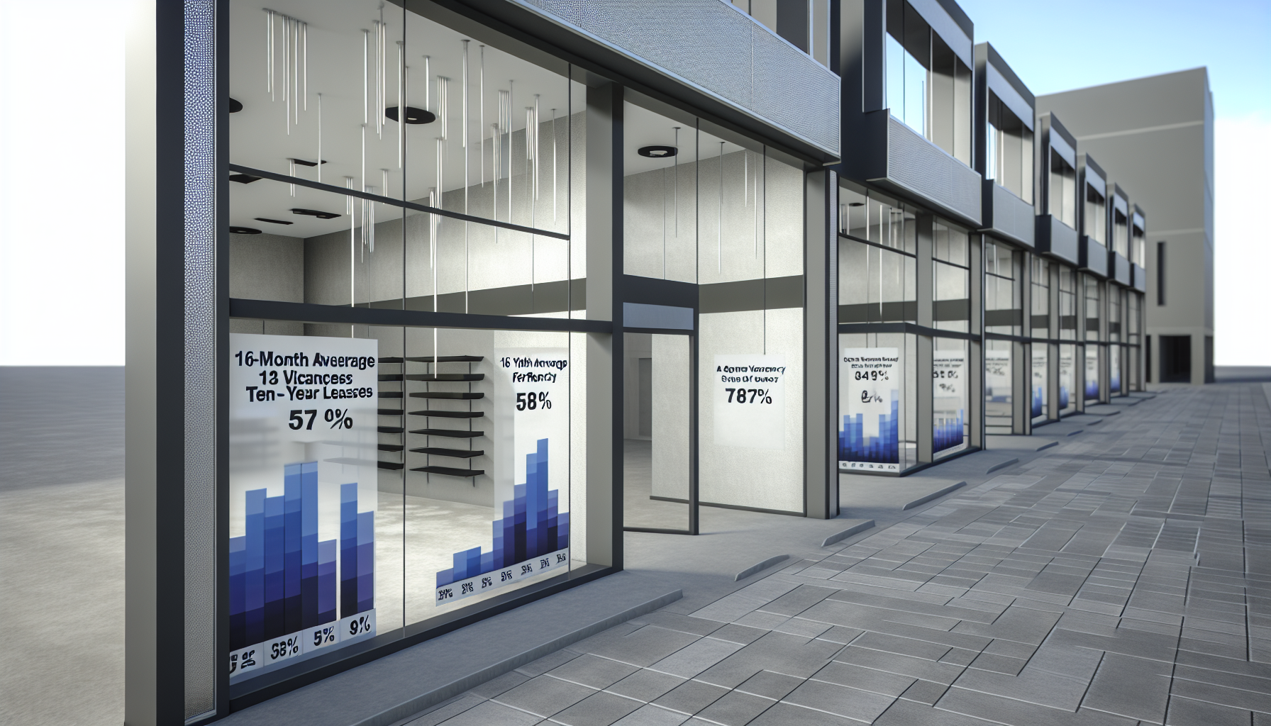 Empty storefronts: hard truth—16-month vacancies, 58% 10-year leases