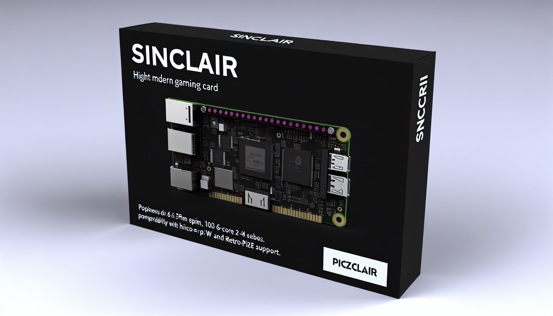 GamerCard Sinclair at 6.5mm, 100g: stunning retro console