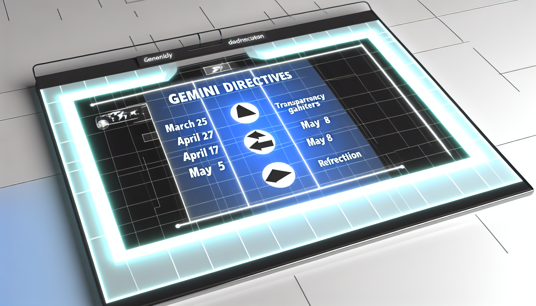 Gemini directives leak? 5 dates and an alarming warning sign