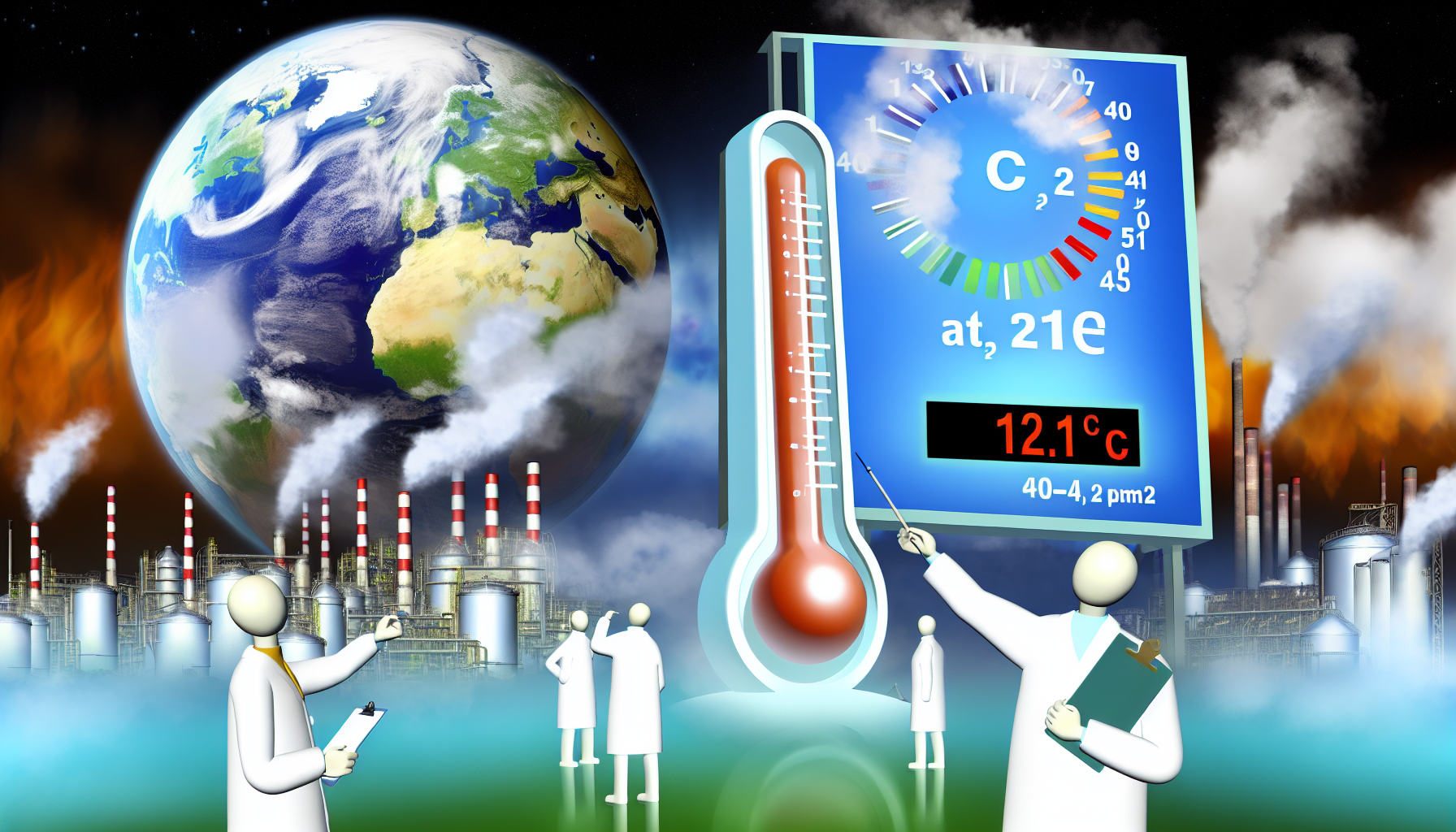 Urgent Warning: Greenhouse Gases Drive 1.1°C Warming, CO2 at 420 ppm