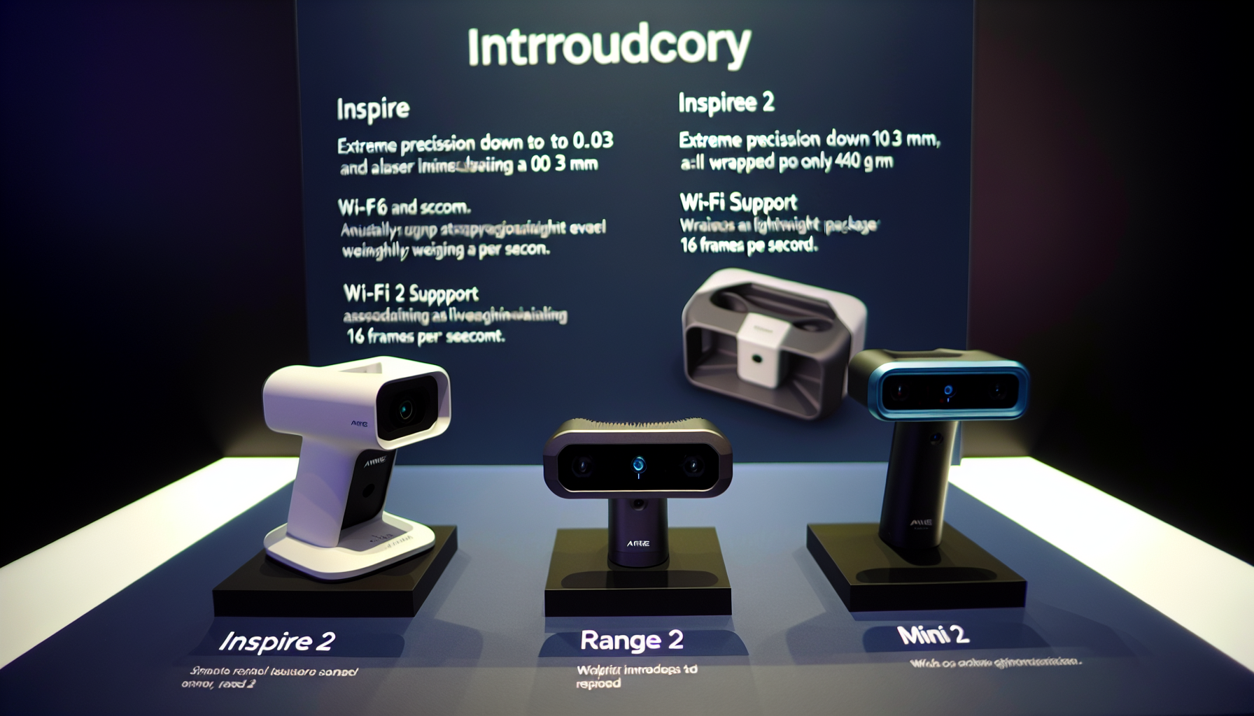 INSPIRE 2 Giveaway as Revopoint Unveils 3 Scanners, 0.03 mm Precision