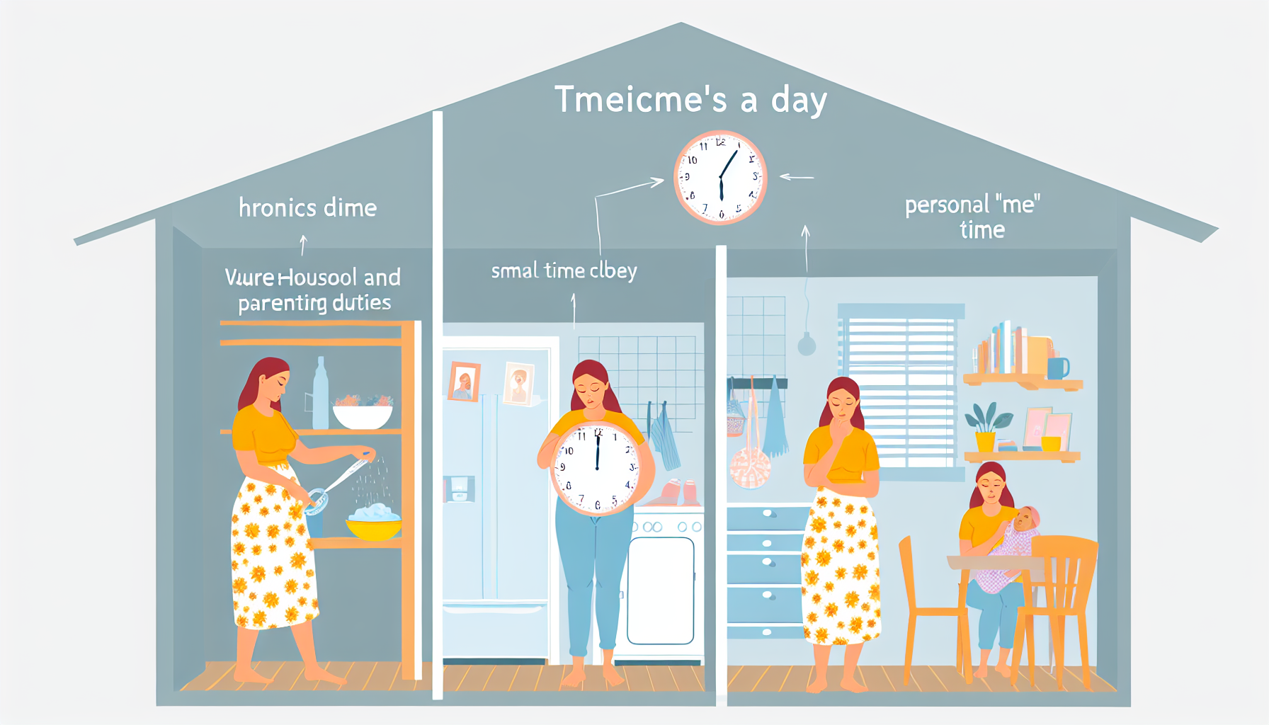 New Moms Get 1 Hour of Me Time Daily, Raising Burnout Risk
