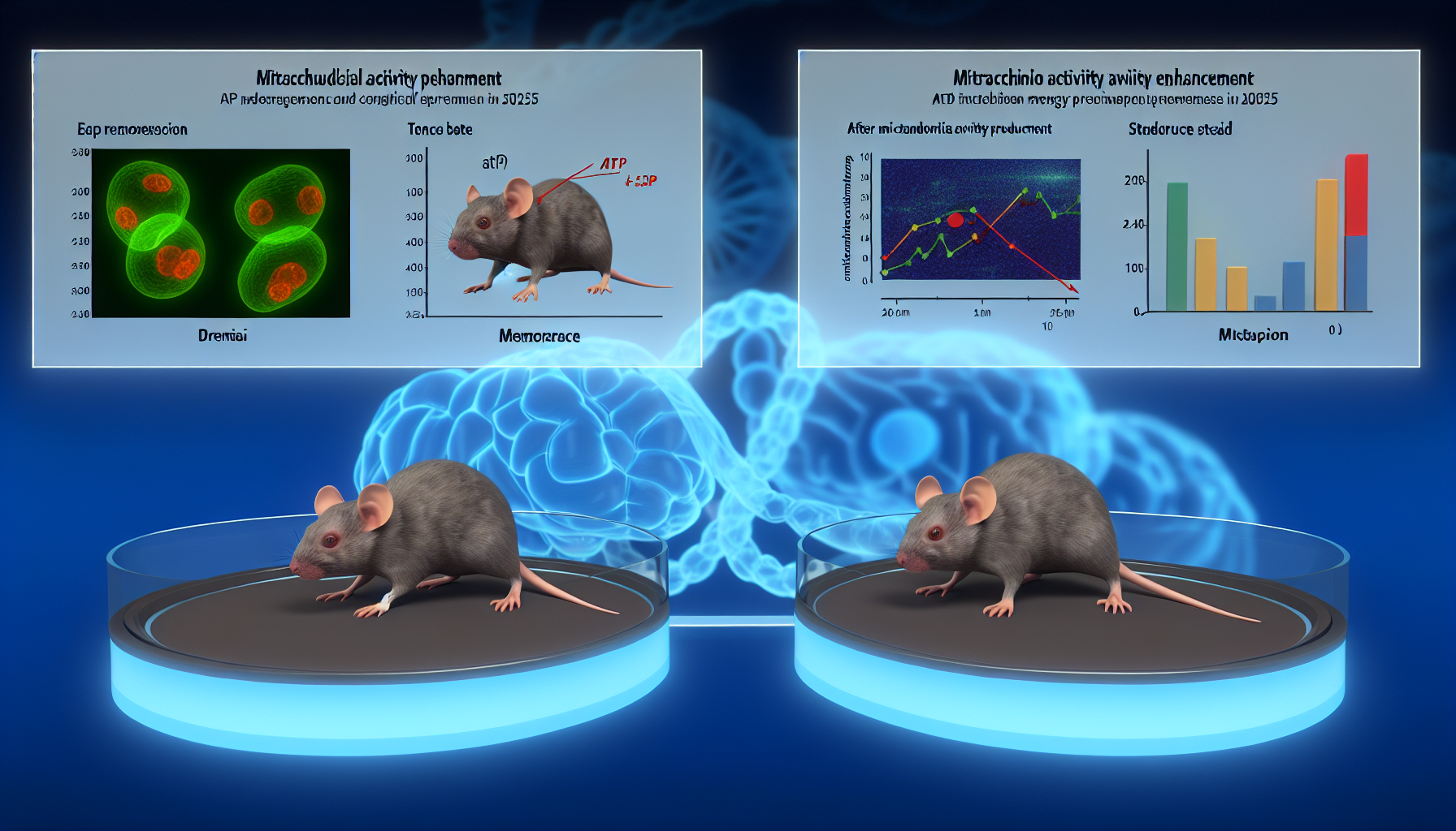 Powerful mitochondrial activity boost reverses memory loss in 2 models