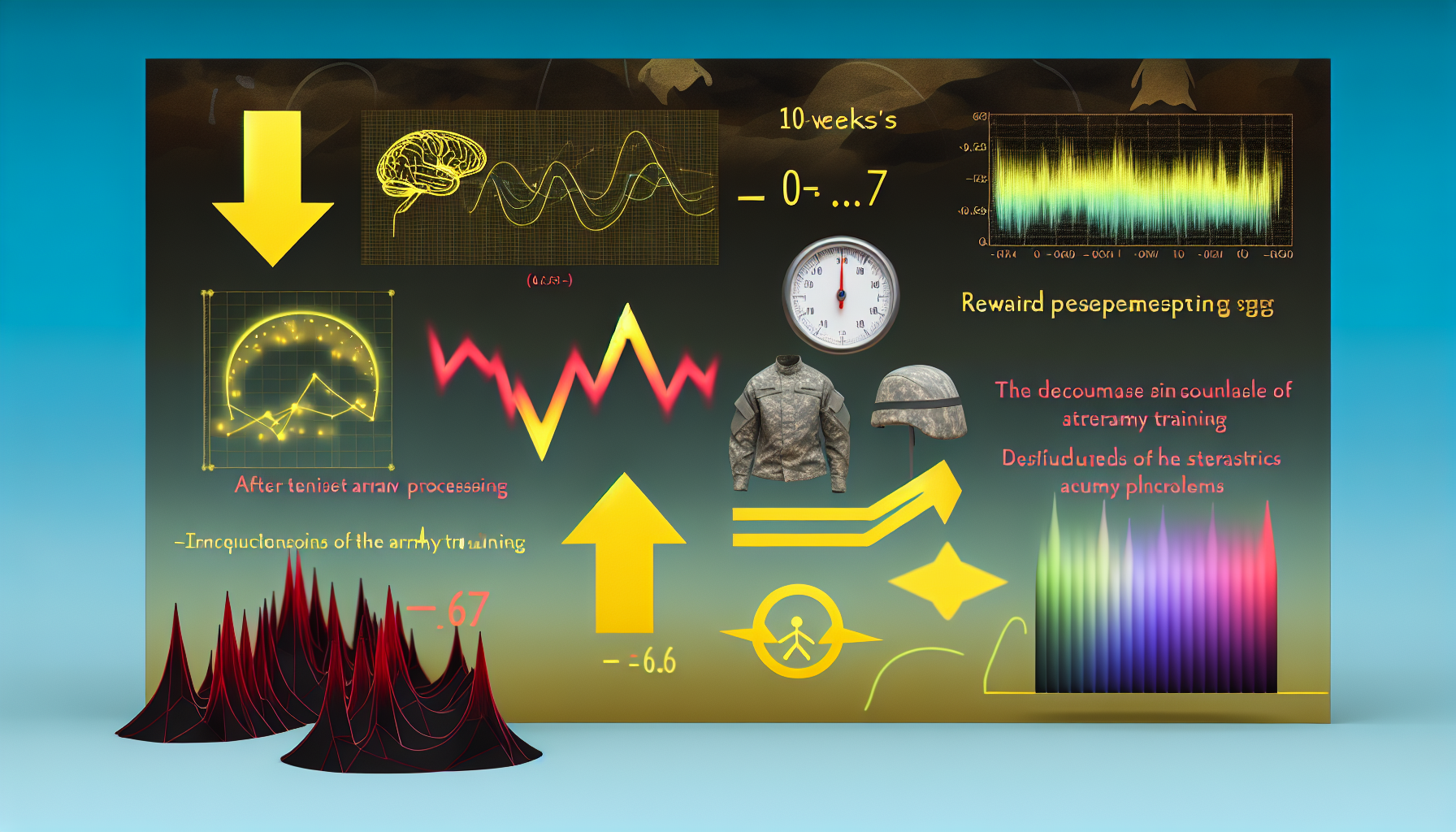 Boot camp slashes reward processing (b=−0.67) in 123 recruits