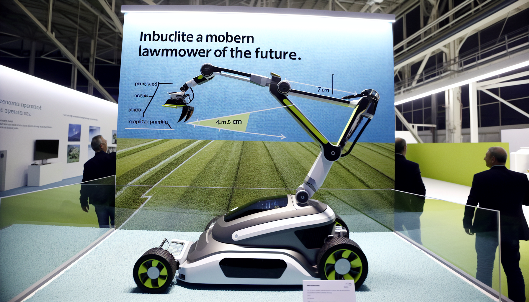 Robot lawnmower with 1m arm wows at IFA 2025, fetch-ready
