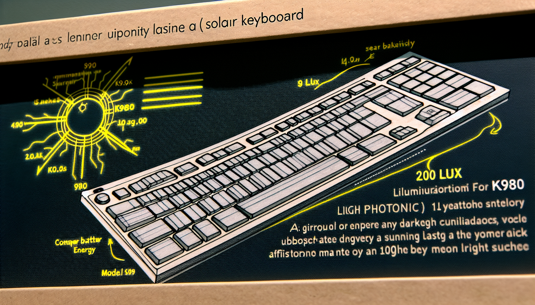 Solar keyboard breakthrough: Logitech K980 lasts 4 months dark, $99.99