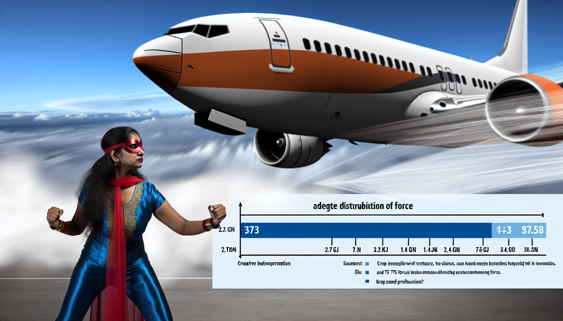 Superhero Physics Shock: ~1.4 MN to Stop 75‑Ton 737 at 600 mph