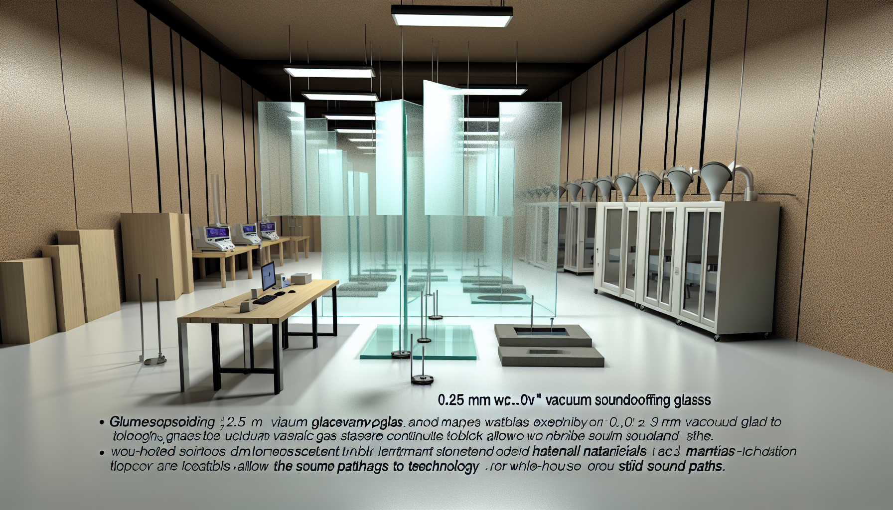 Vacuum soundproofing excels at 0.25 mm—won’t work for homes