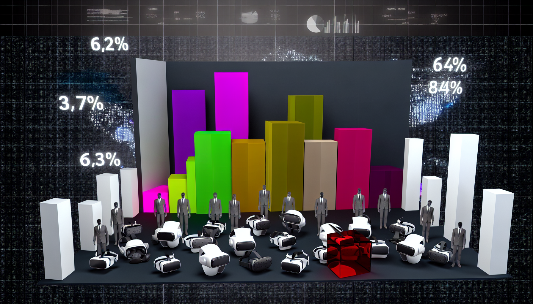 VR Headsets Plunge 12% in 2024 as Meta Grabs 84% Q4 Share