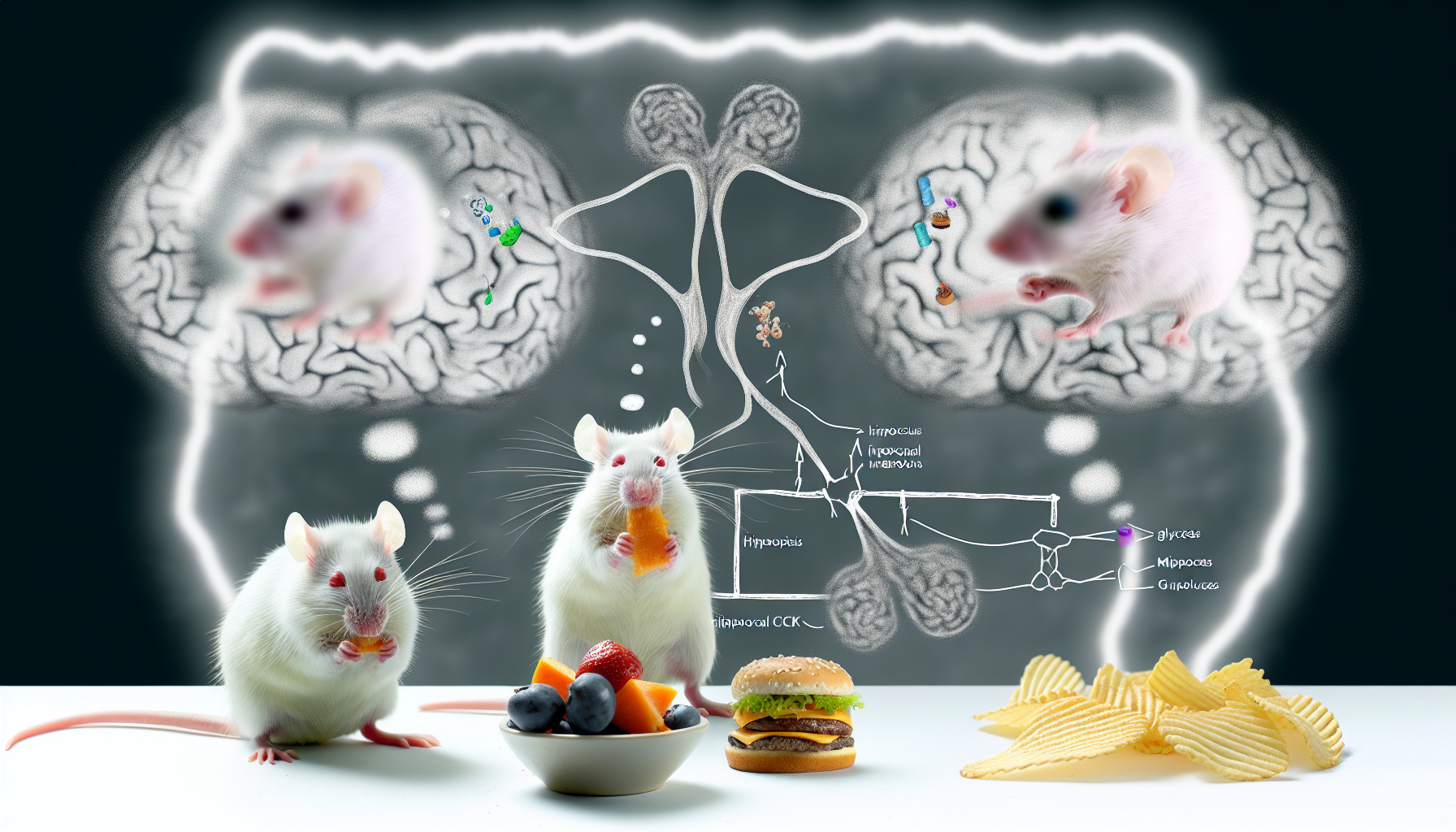 4 Days of Junk Food Damages Junk Food Memory Center in Mice